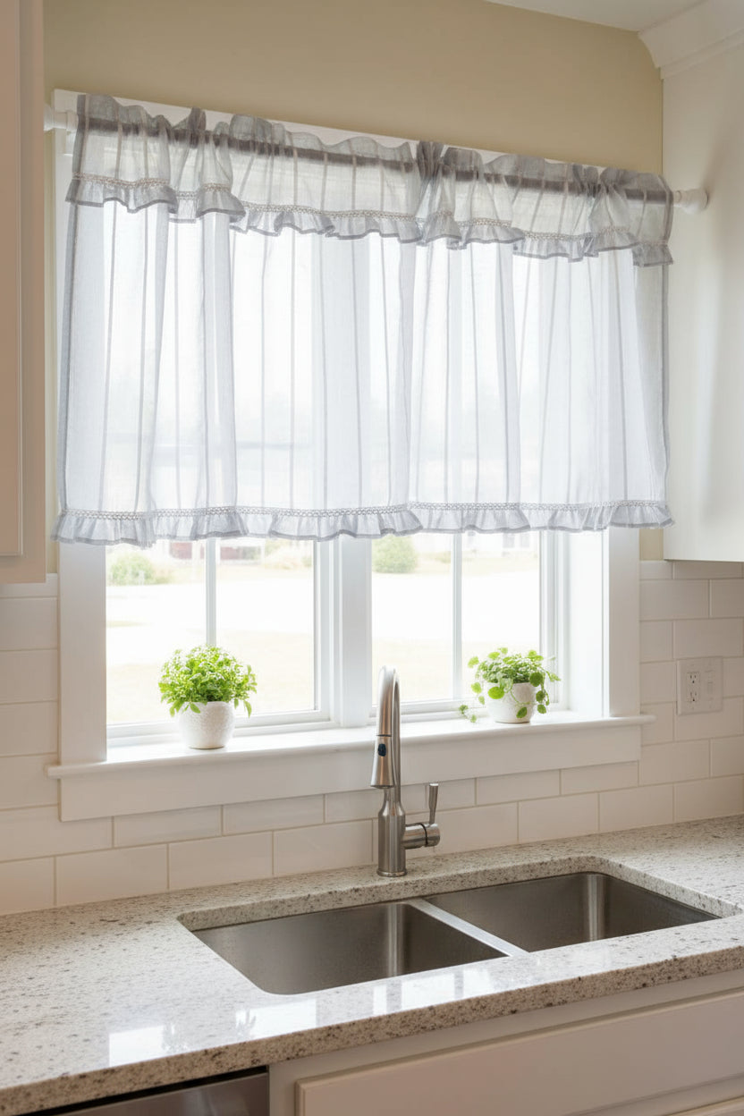 Kitchen Curtain - 24*55 inches