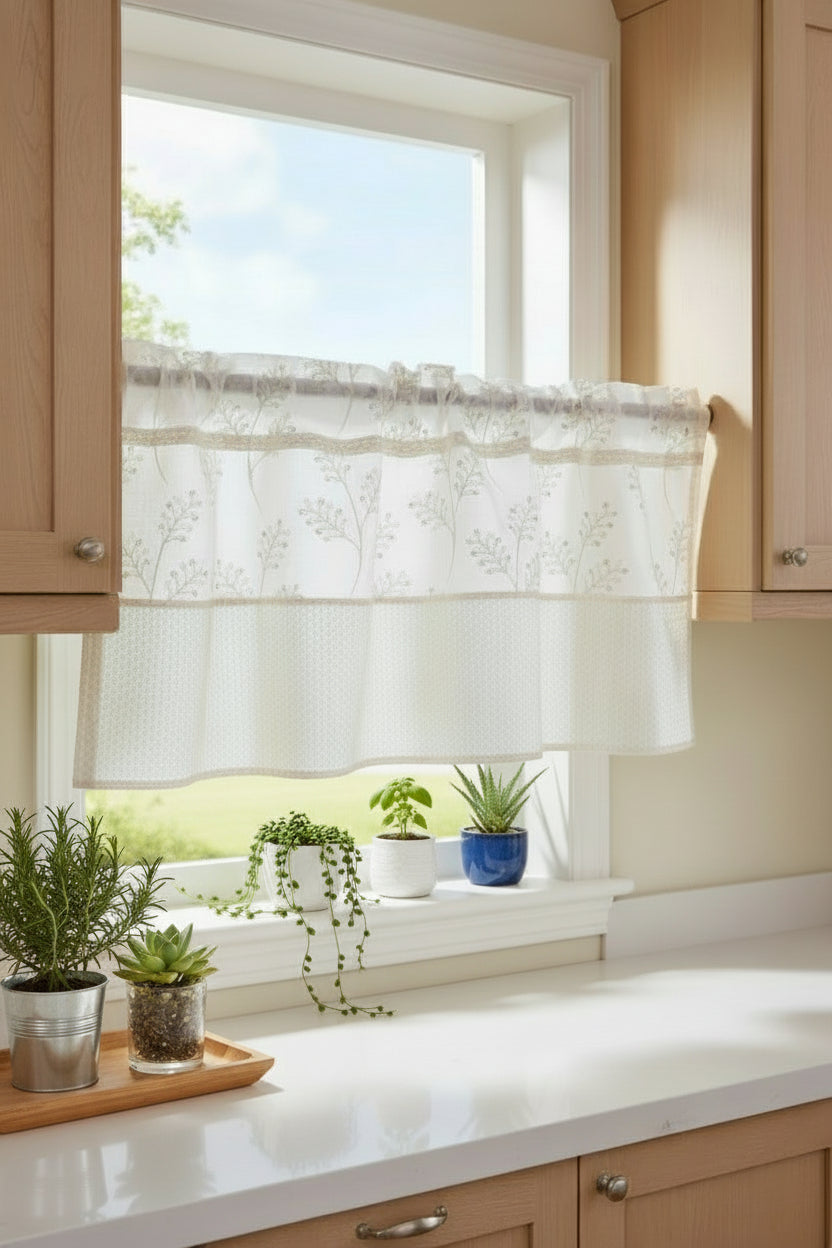 Kitchen Curtain - 24*50 inches