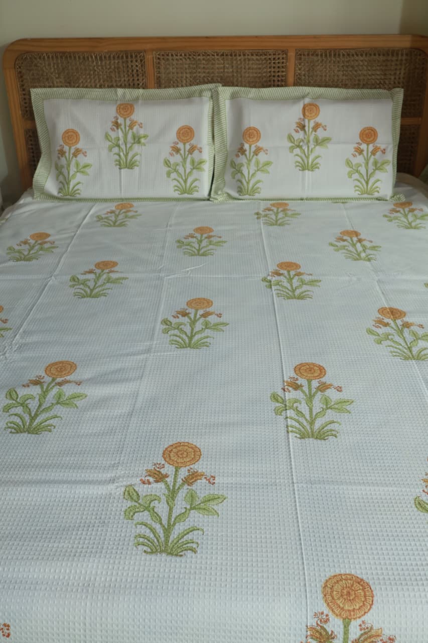 Bedspread- Waffle bedspread