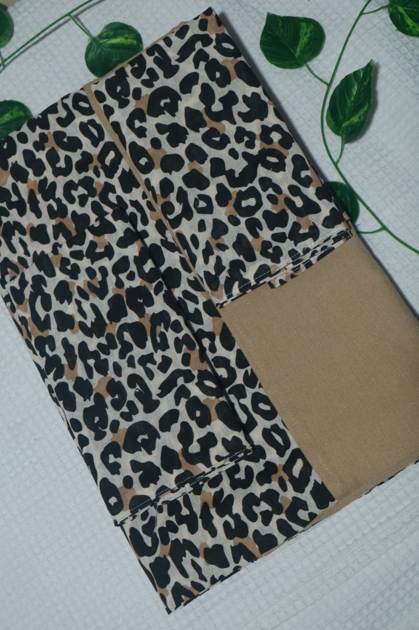 Queen Size | Border Cotton Bedsheet