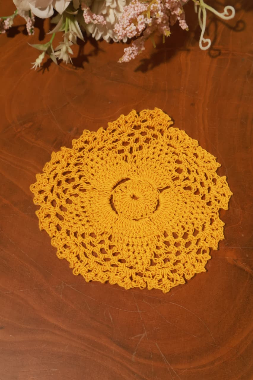 Tea Coaster | round | Crochet