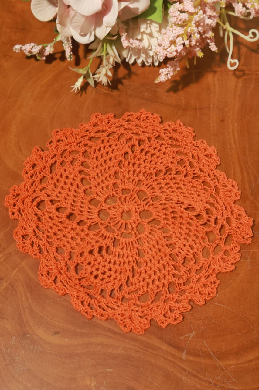 Tea Coaster | round | Crochet