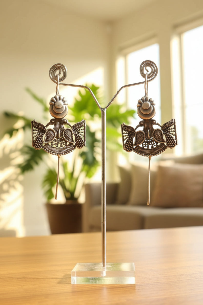 Oxidised earrings-Ear cuffs