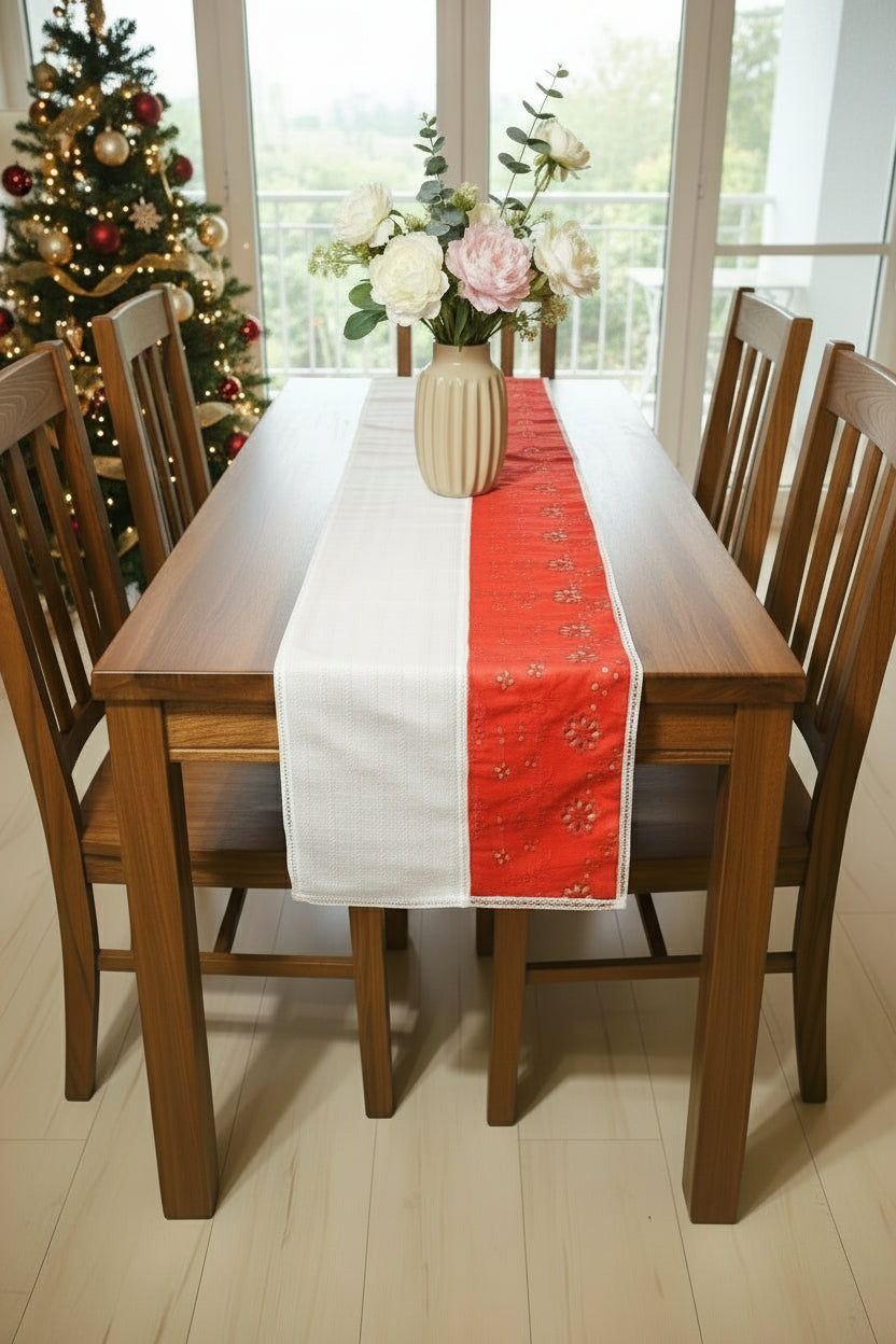 Table runner 6 seater :Xmas edition