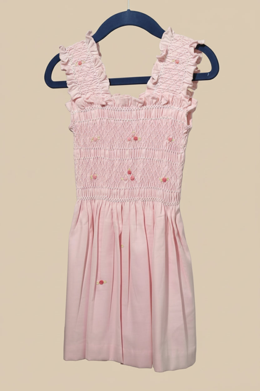 Kids smocked dress 10-18 months