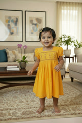 Kids smocked dress 18-24 months