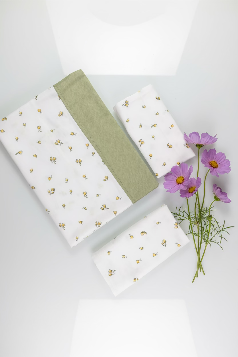 Bedsheets- Single Size daily use border bedsheets