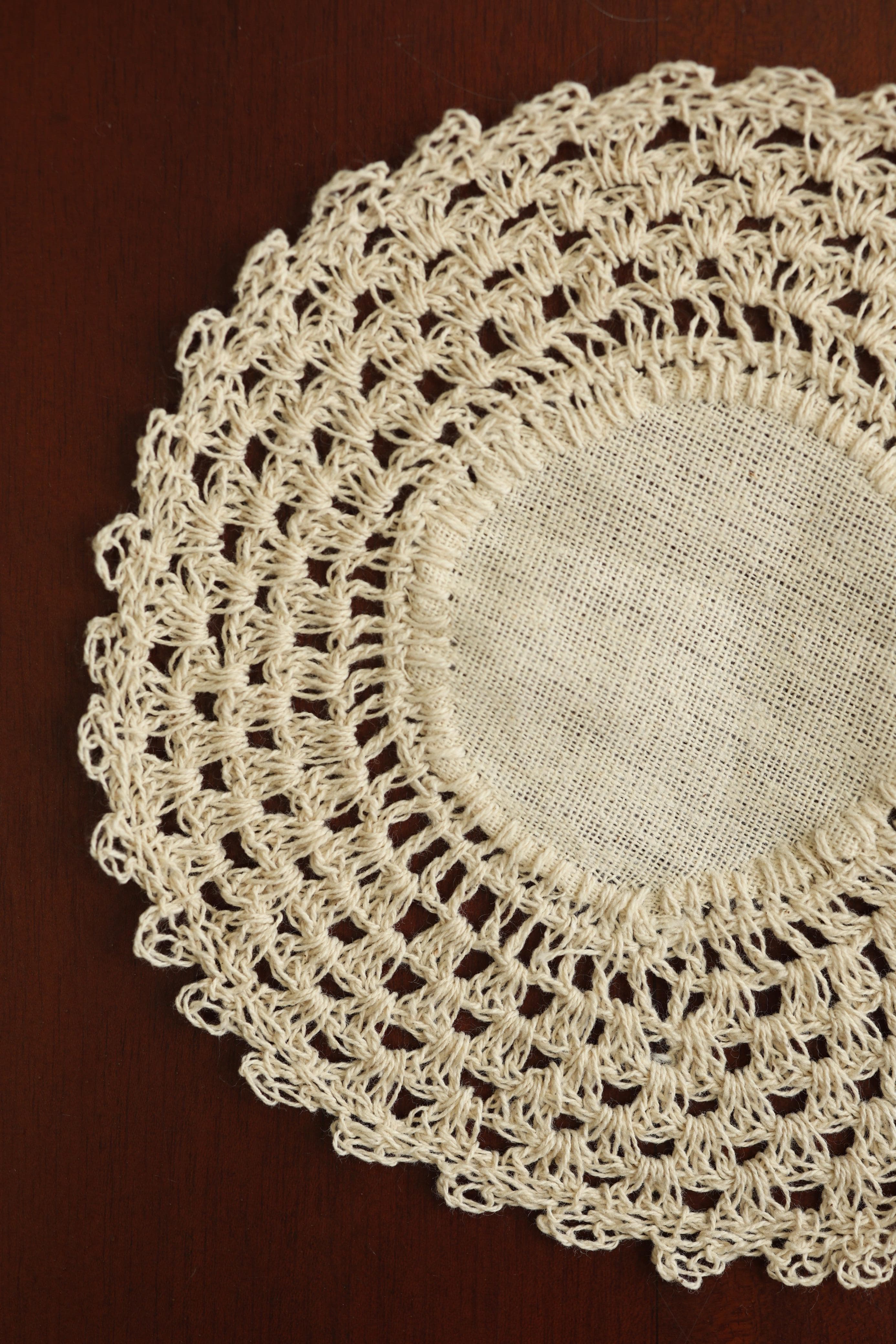 Coaster - crochet coaster 6 inches