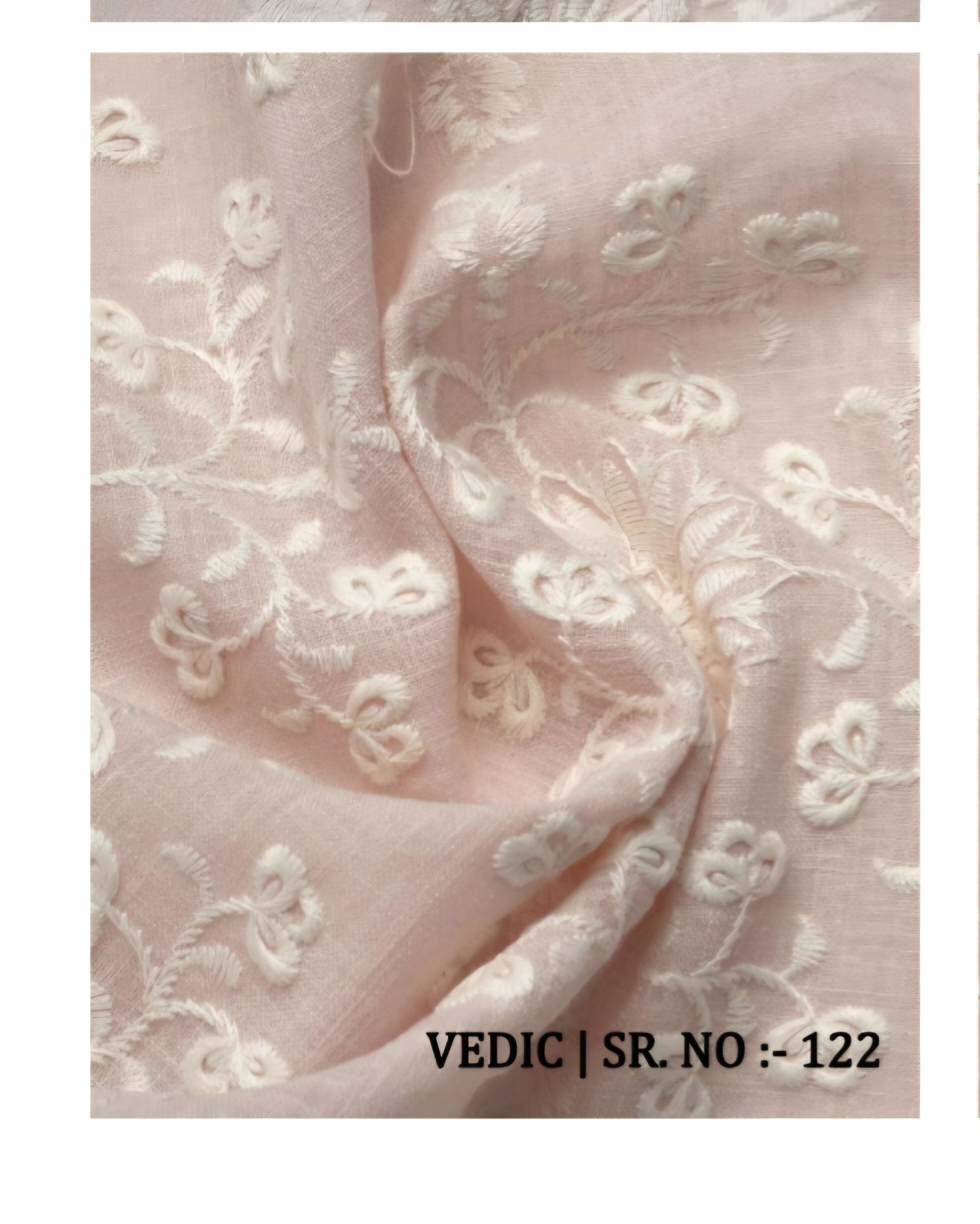 Fabric only Curtains -Premium embroidered designer curtains semi Transparent