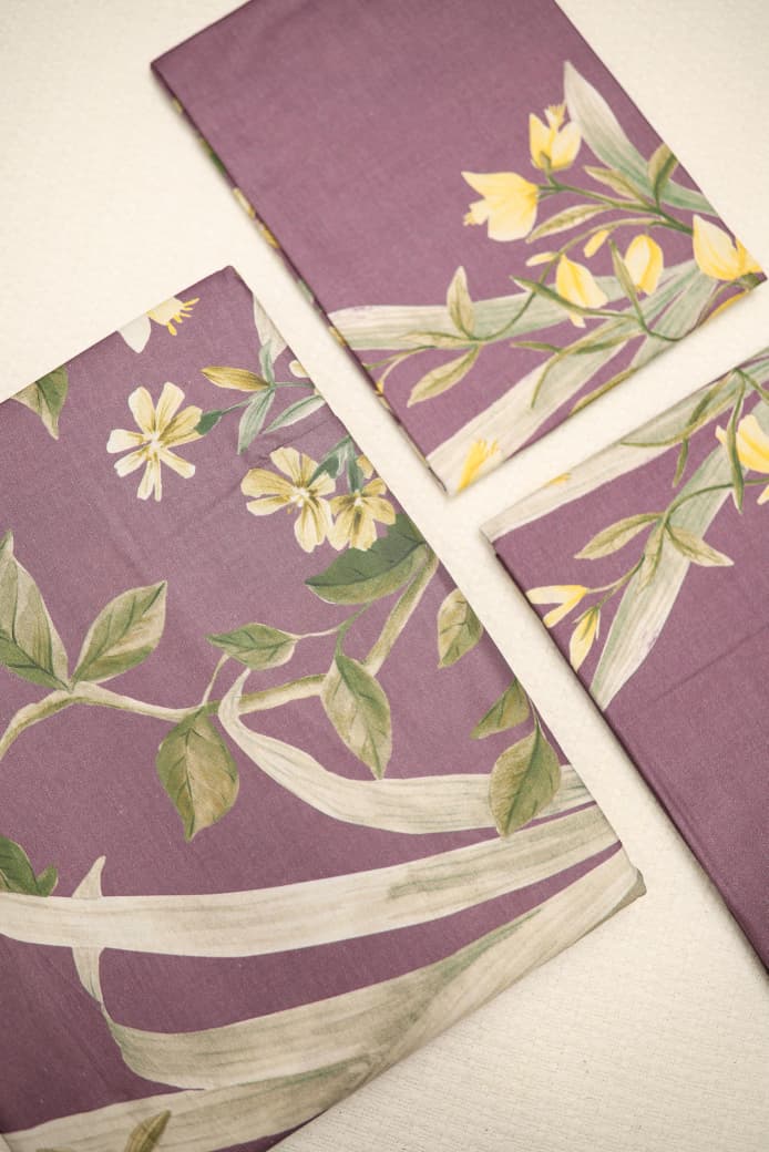 Bedsheets - Queen premium soft cotton bedsheet Digital print