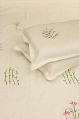 Bedsheets - King Premium Machine embroidery bedsheets MEK