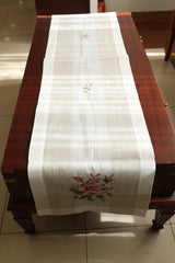Table Runner - Cross stitch embroidery / Table centre