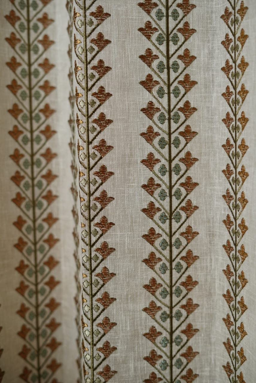 Curtains - Premium Embroidery designer sheer curtains