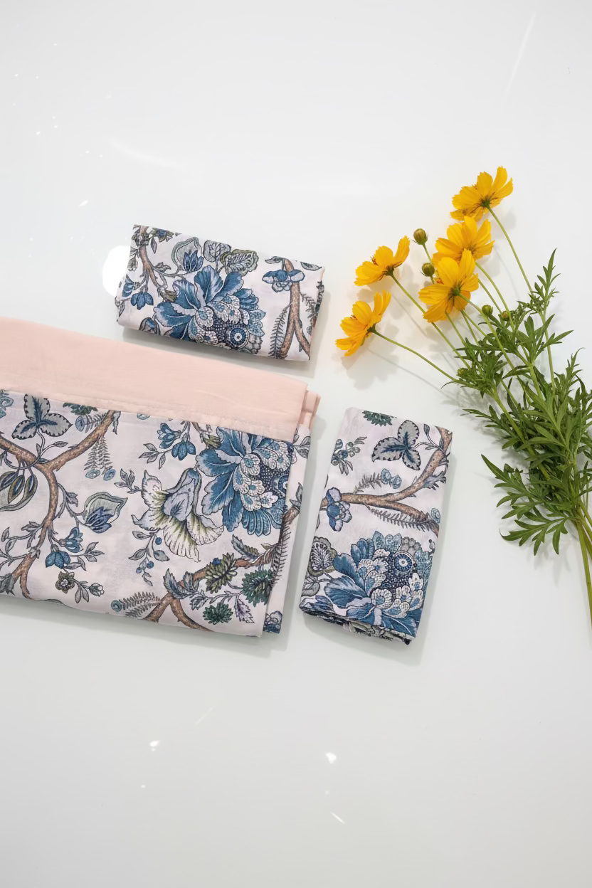 Bedsheets-Queen daily use border bedsheets