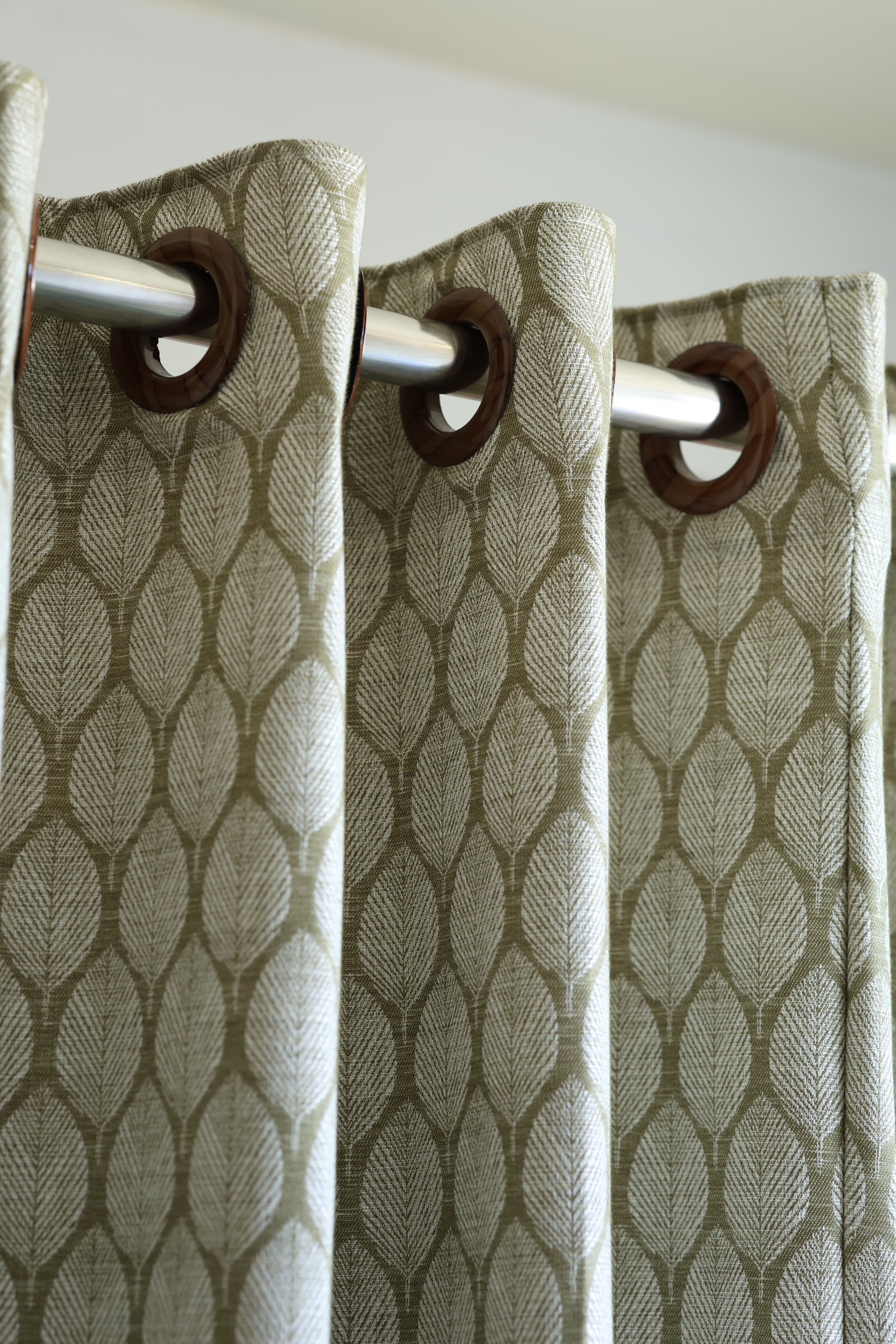 Curtains - Jacquard Opaque self printed  curtains