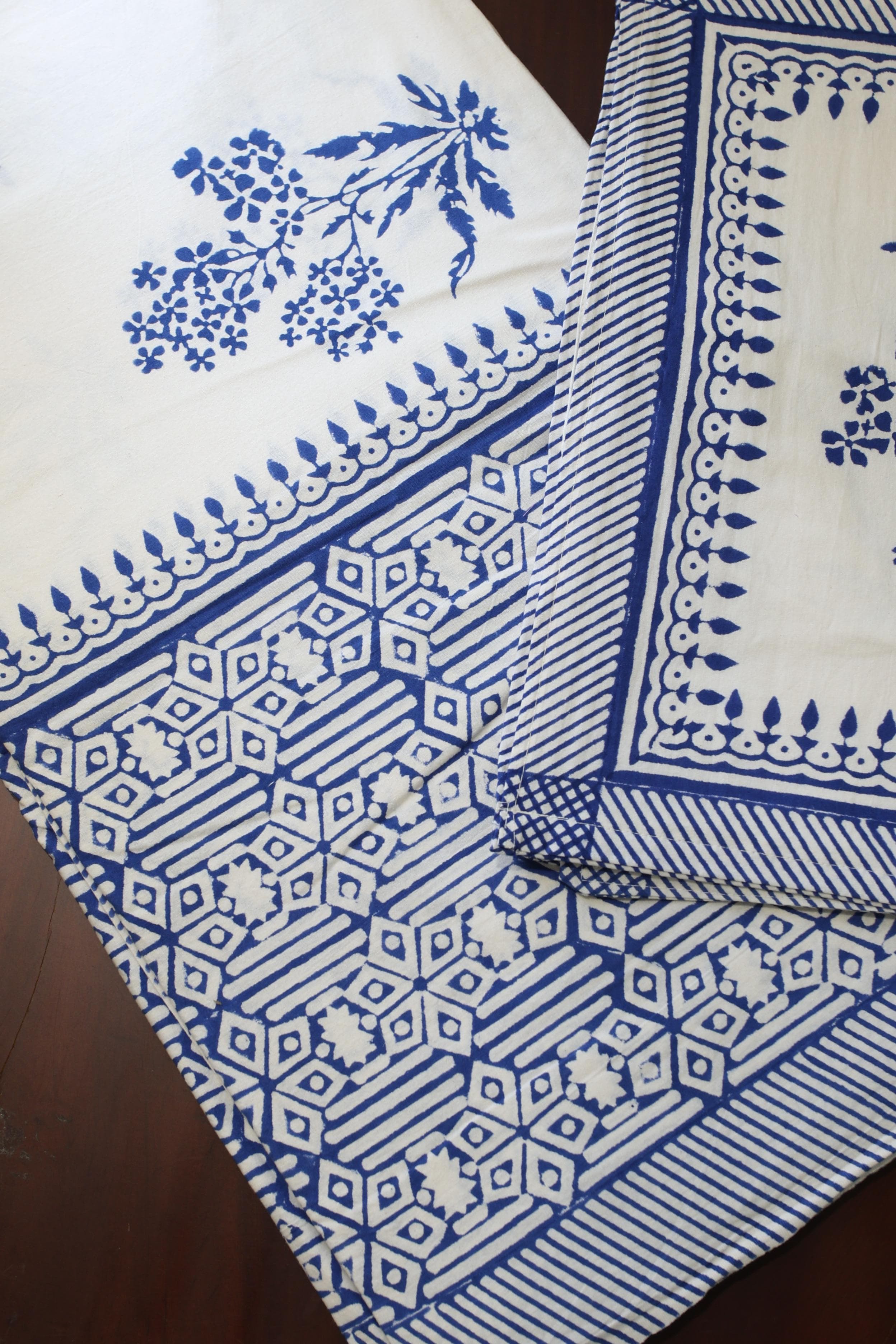 Bedsheets Super king pure cotton Handblock bedsheets