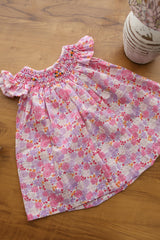 Kids dress - smocked 6-10 months