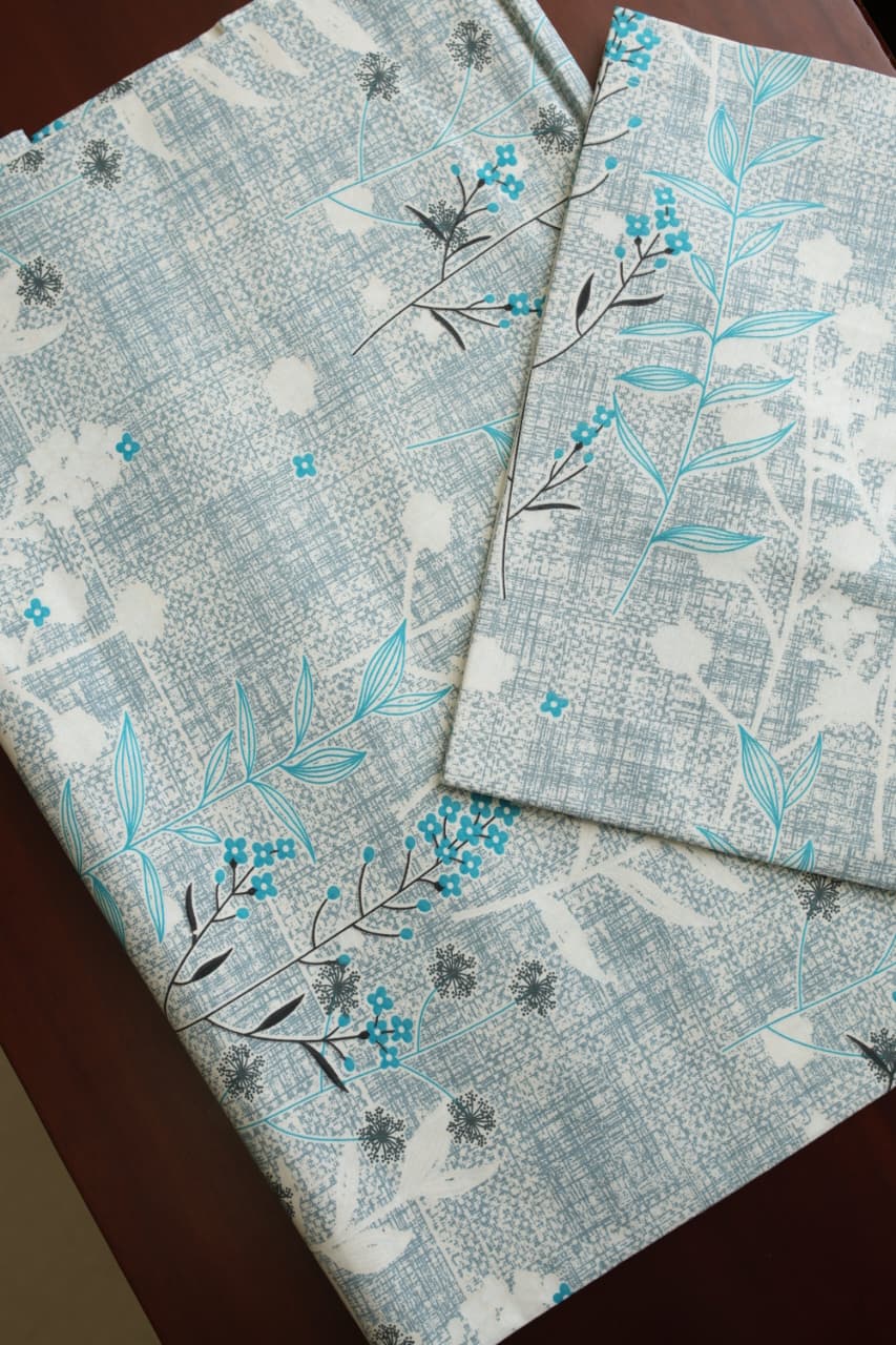 Bedsheets - Queen soft cotton blossom bedsheet