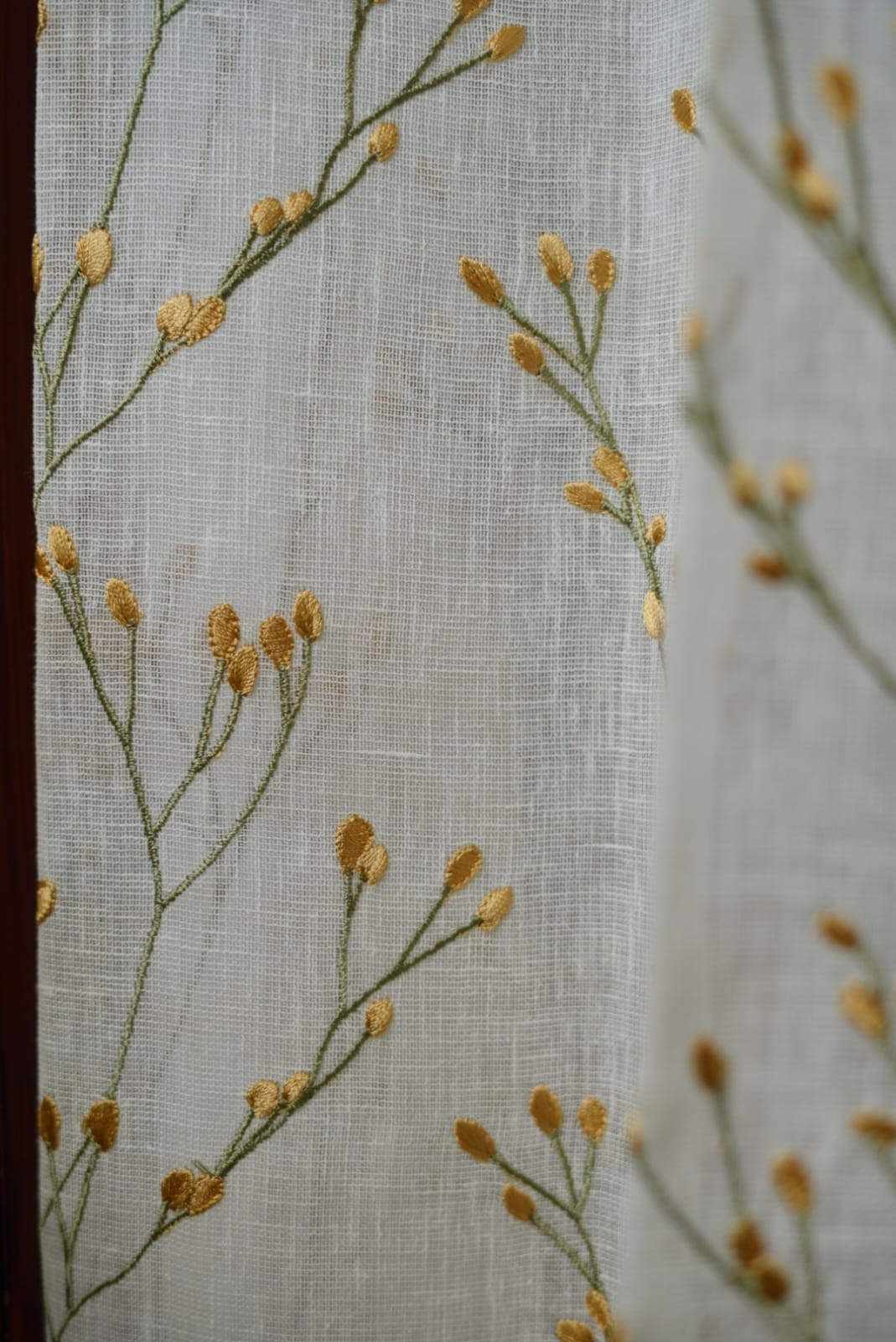 Curtains - Premium Embroidery designer sheer curtains