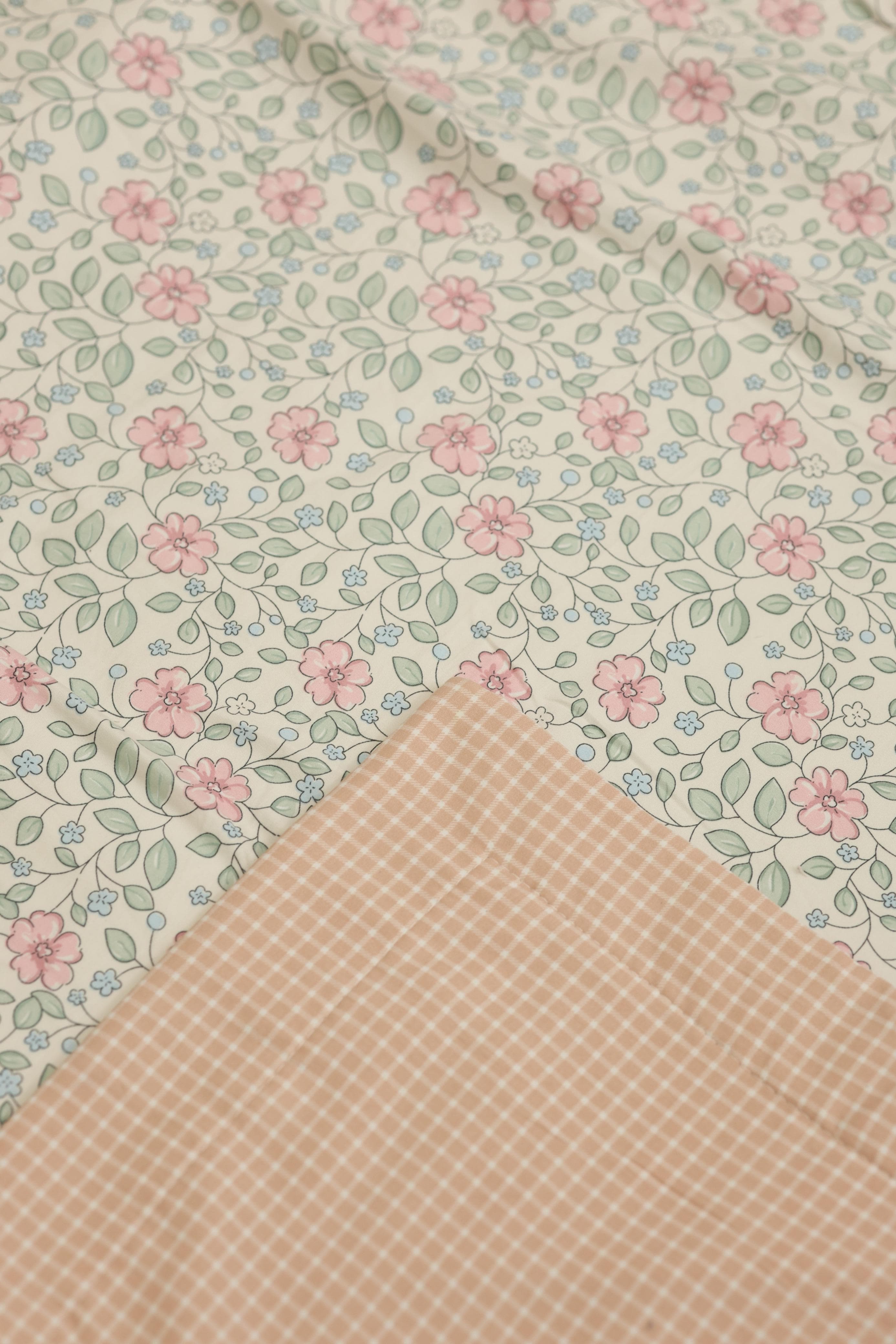 Double Dohar / blanket - English Floral