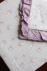 Bedsheets - Premium King soft cotton lace bedsheets majestic