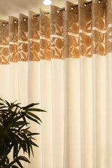 Curtains - Premium embroidery designer opaque curtains applique