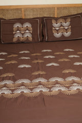Bedsheets - King Machine embroidery bedsheets MEK