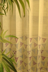 Curtains:Kids printed curtains(sheer and opaque)