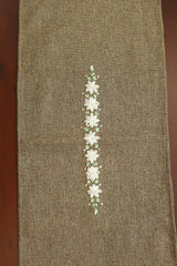 Table runner-4 Seater Ribbon embroidery