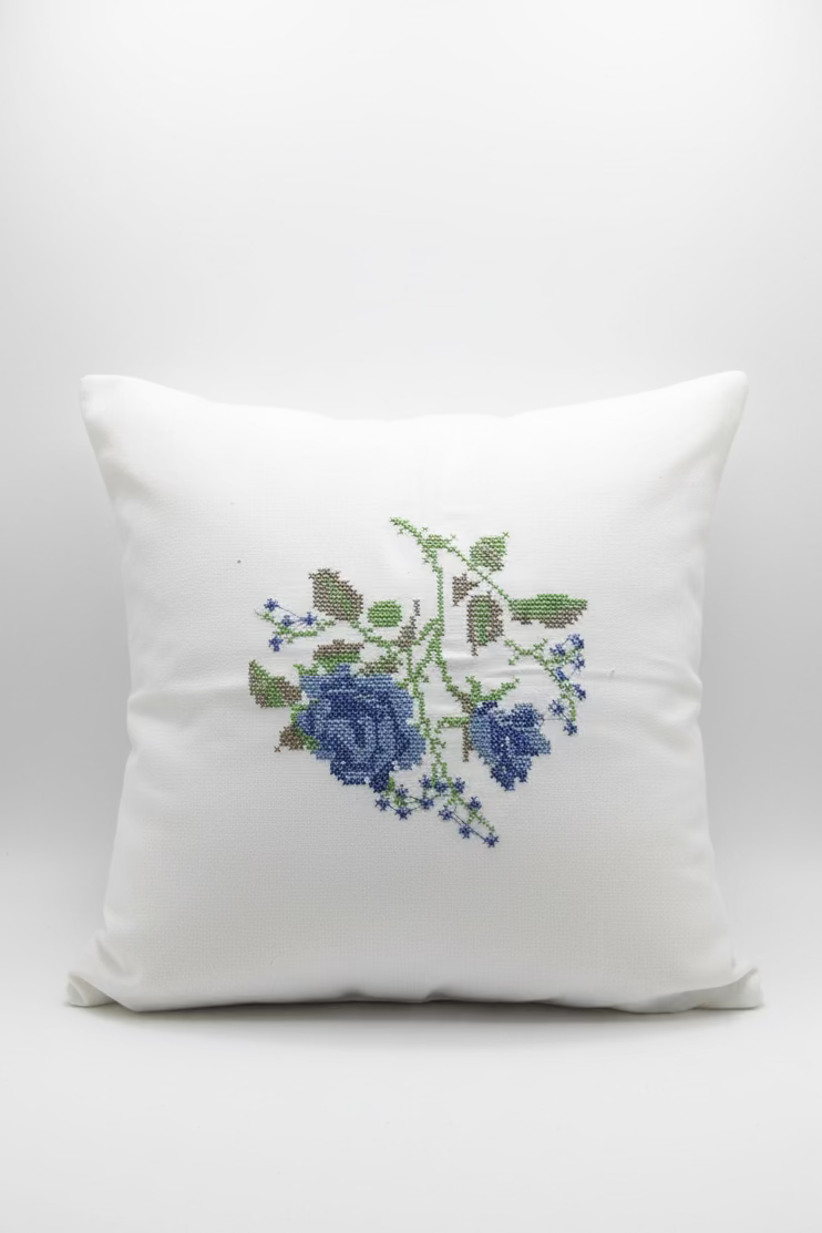 Cushion covers - 12*12 inches Cross Stitch sembroidery