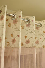 Curtains-Premium embroidery designer sheer curtains