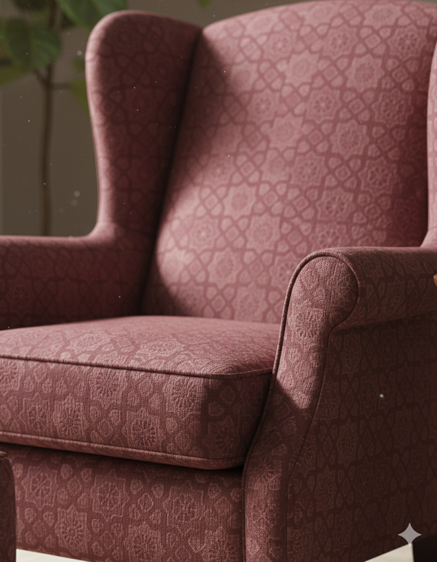 Upholstery fabrics -Ajrakh(Bughti)