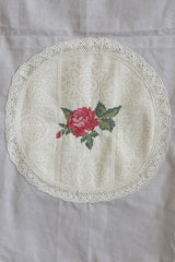 Chair / sofa back - cross stitch embroidery 3+1+1