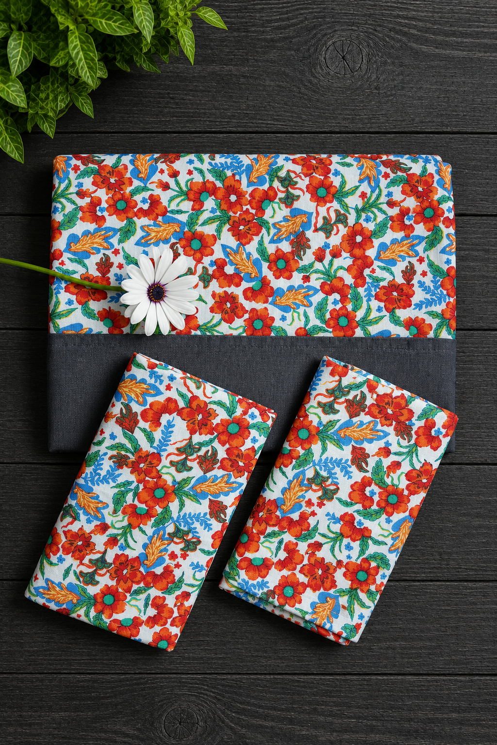 Bedsheets - King daily use border bedsheets