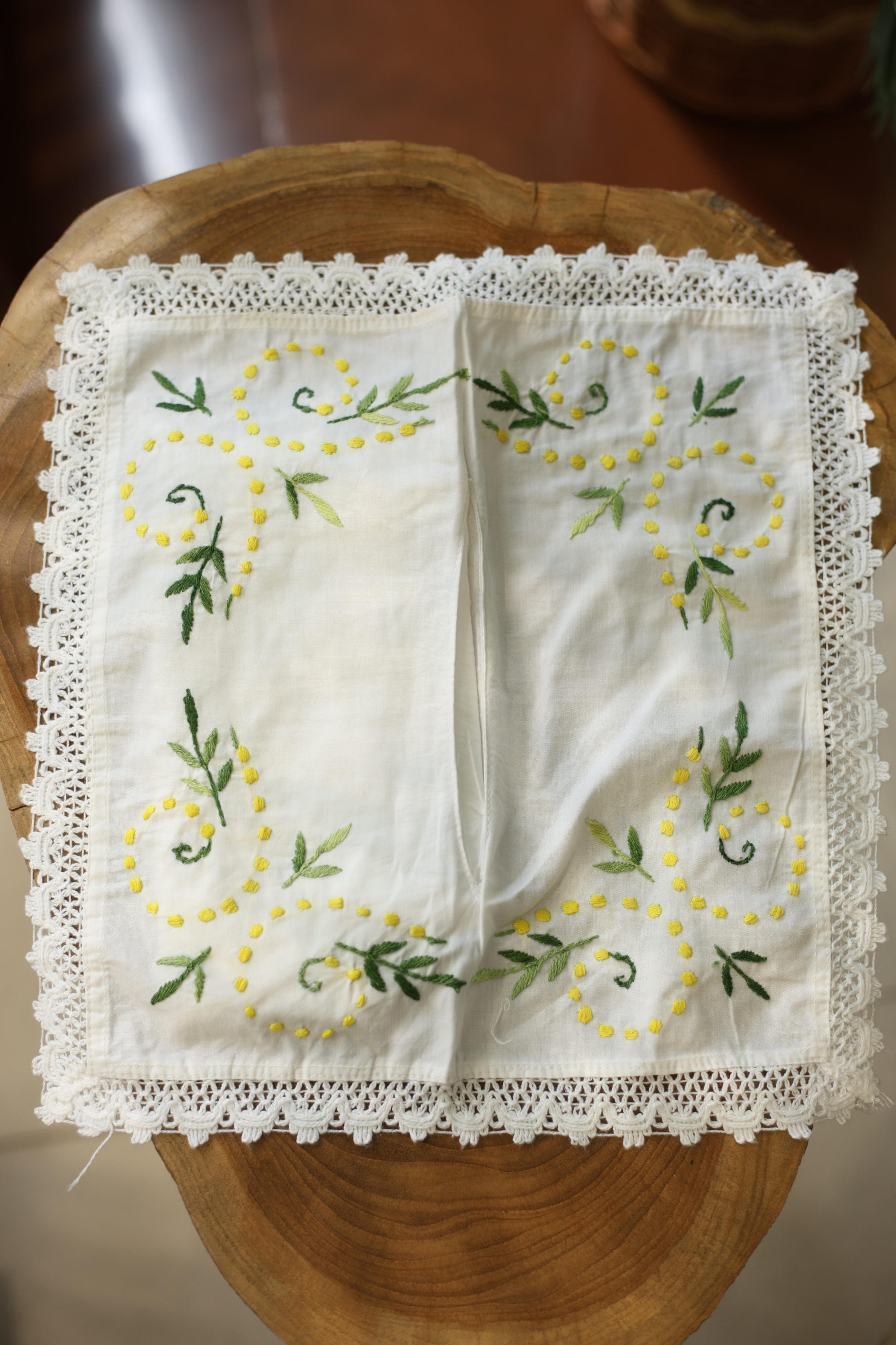 Tissue box covers-Hand embroidery