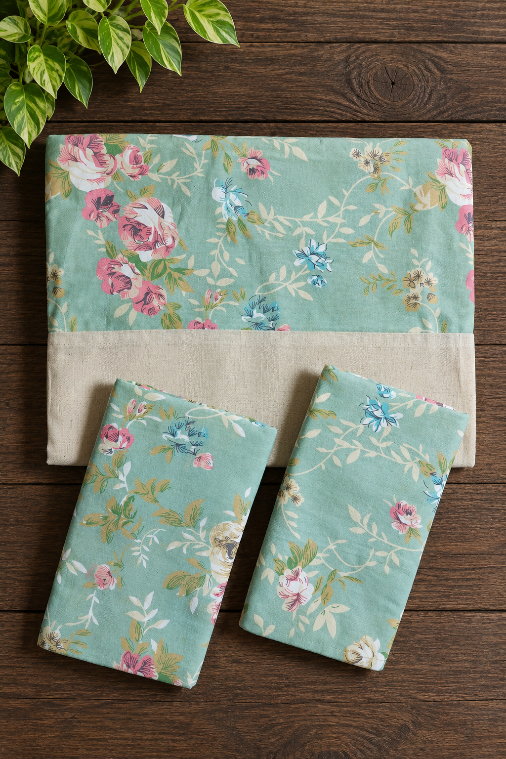 Bedsheets - King daily use border bedsheets