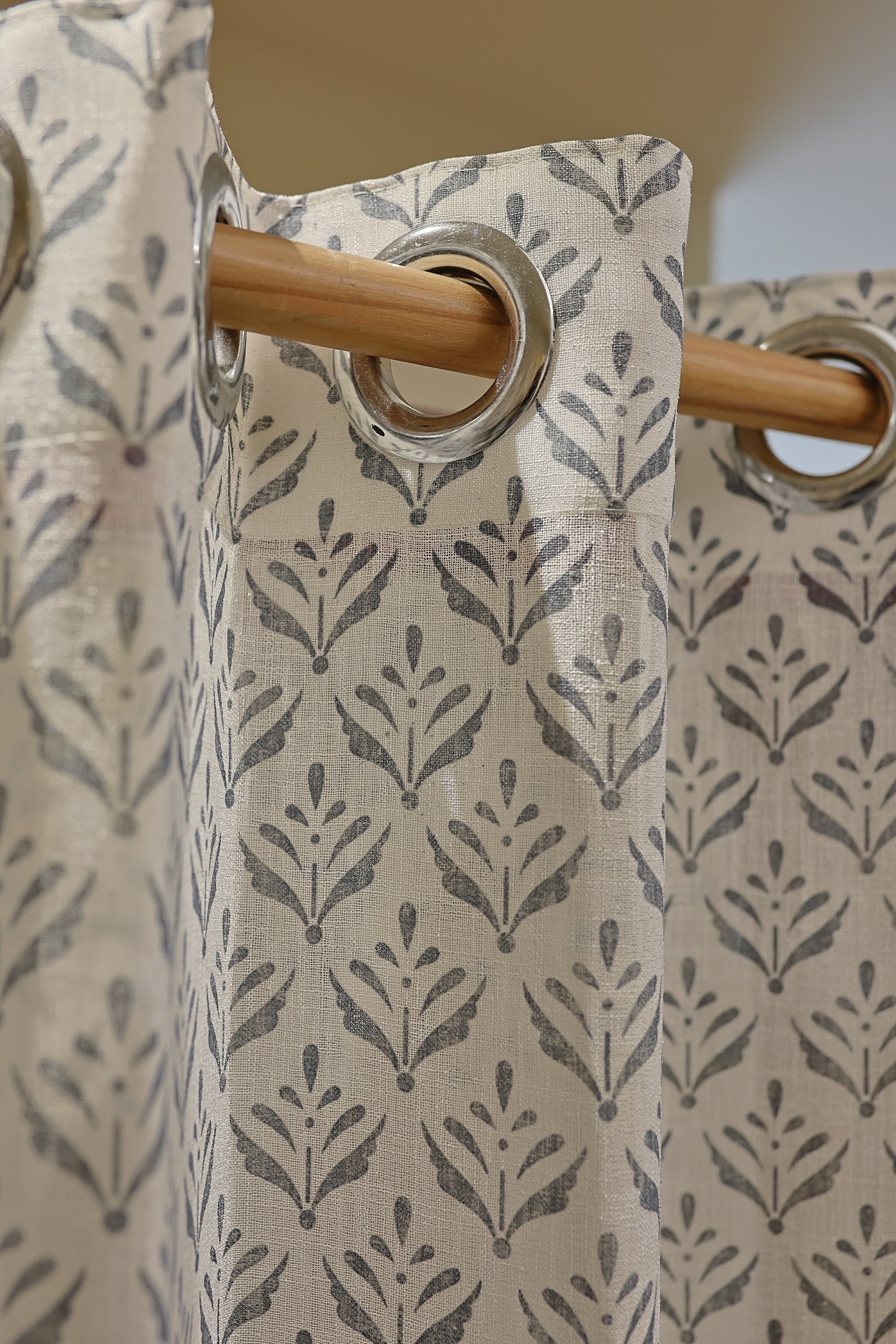 Curtains-Premium printed sheer curtains