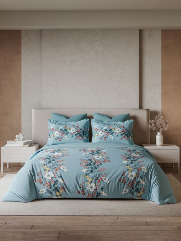 Bedsheets - Queen premium soft cotton bedsheet Digital print DD