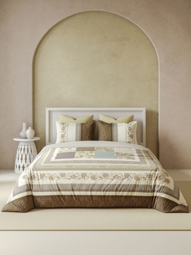Bedsheets - King premium soft cotton bedsheet Digital Print DD (Bahara)