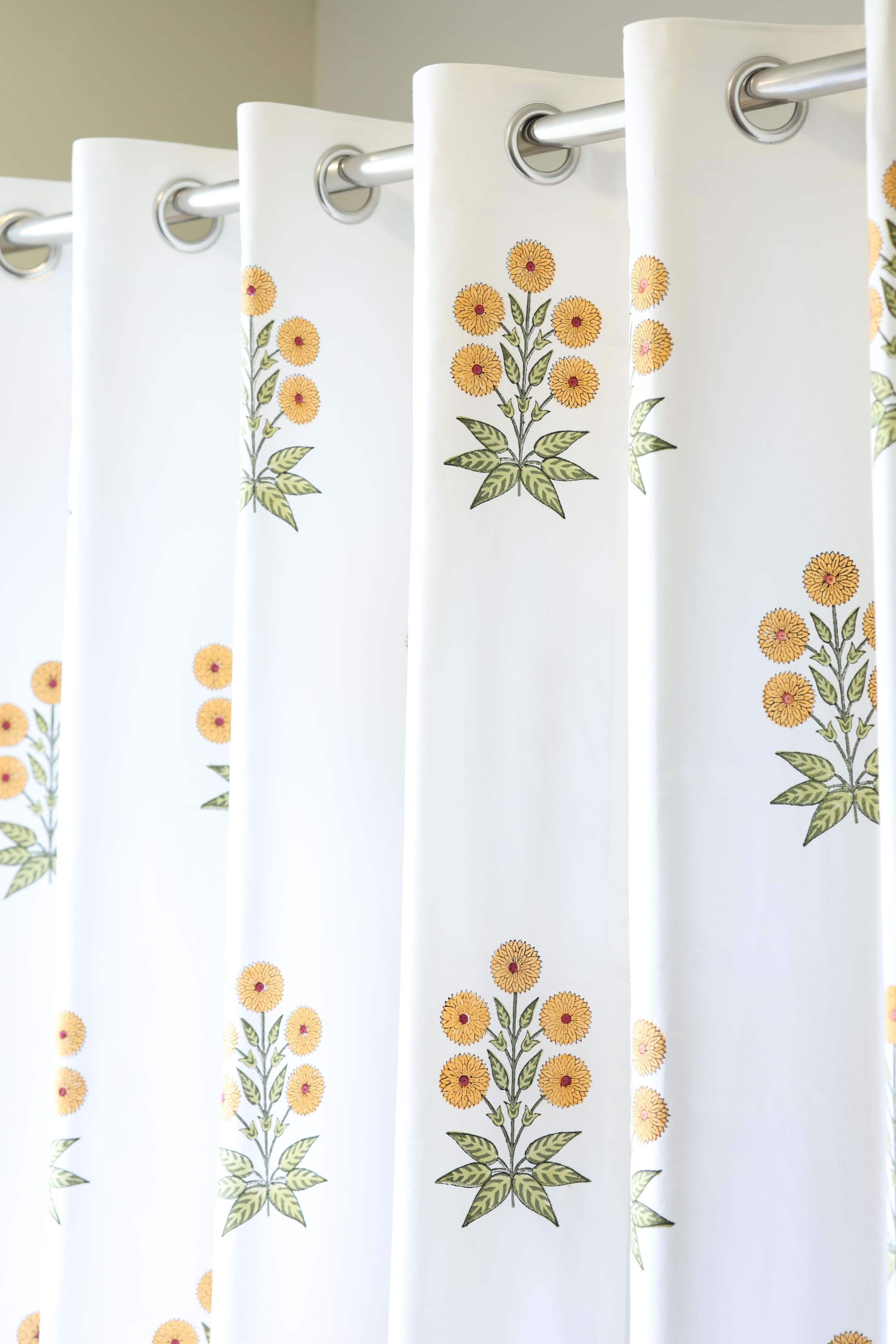 Curtains - Handblock printed curtains
