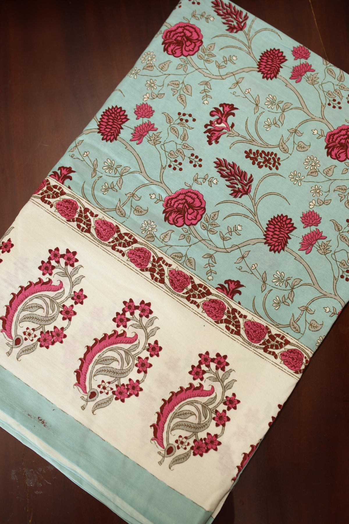 Bedsheets - Queen handblock printed bedsheets (san)