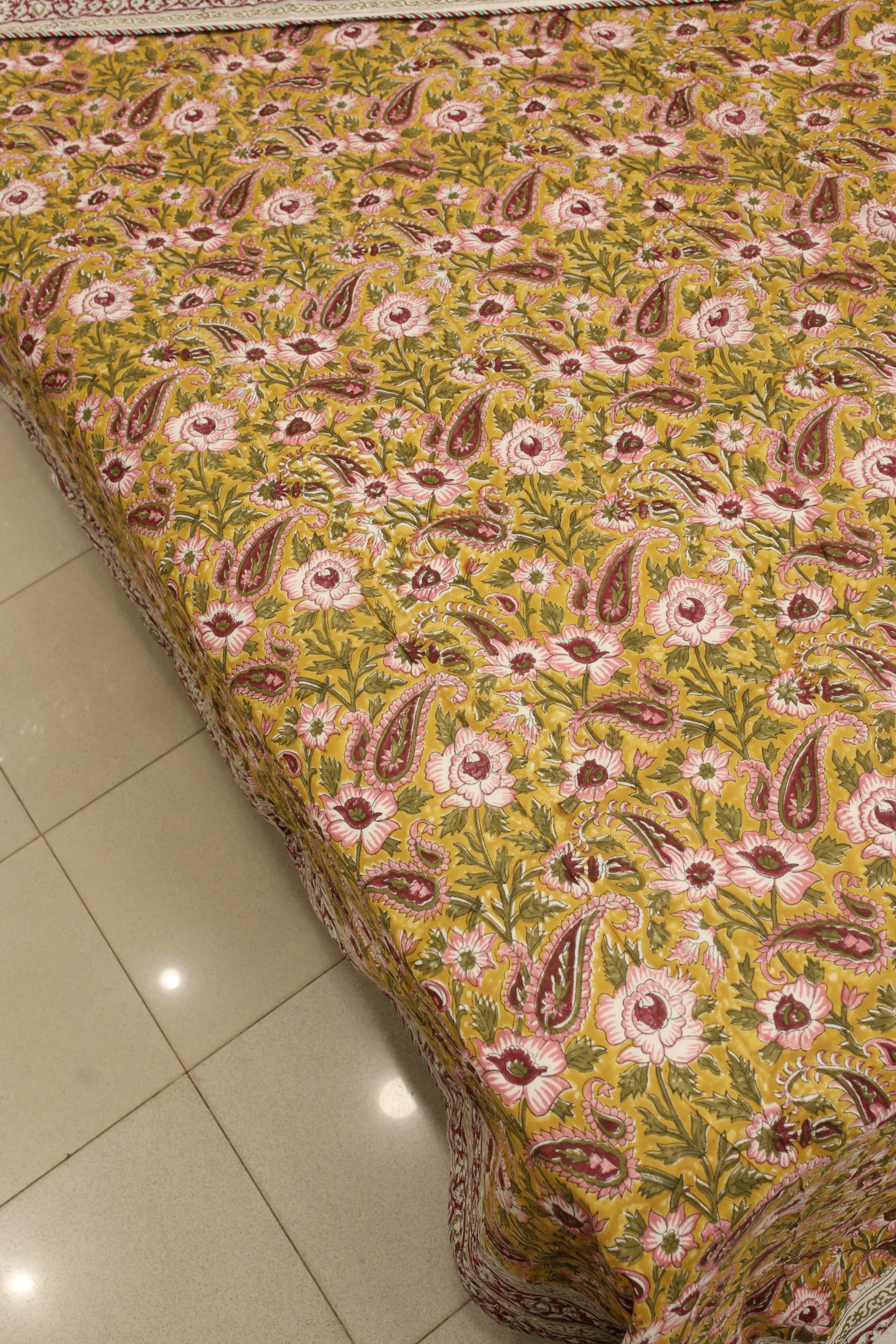 Double dohar / Blanket - Mughal handblock print