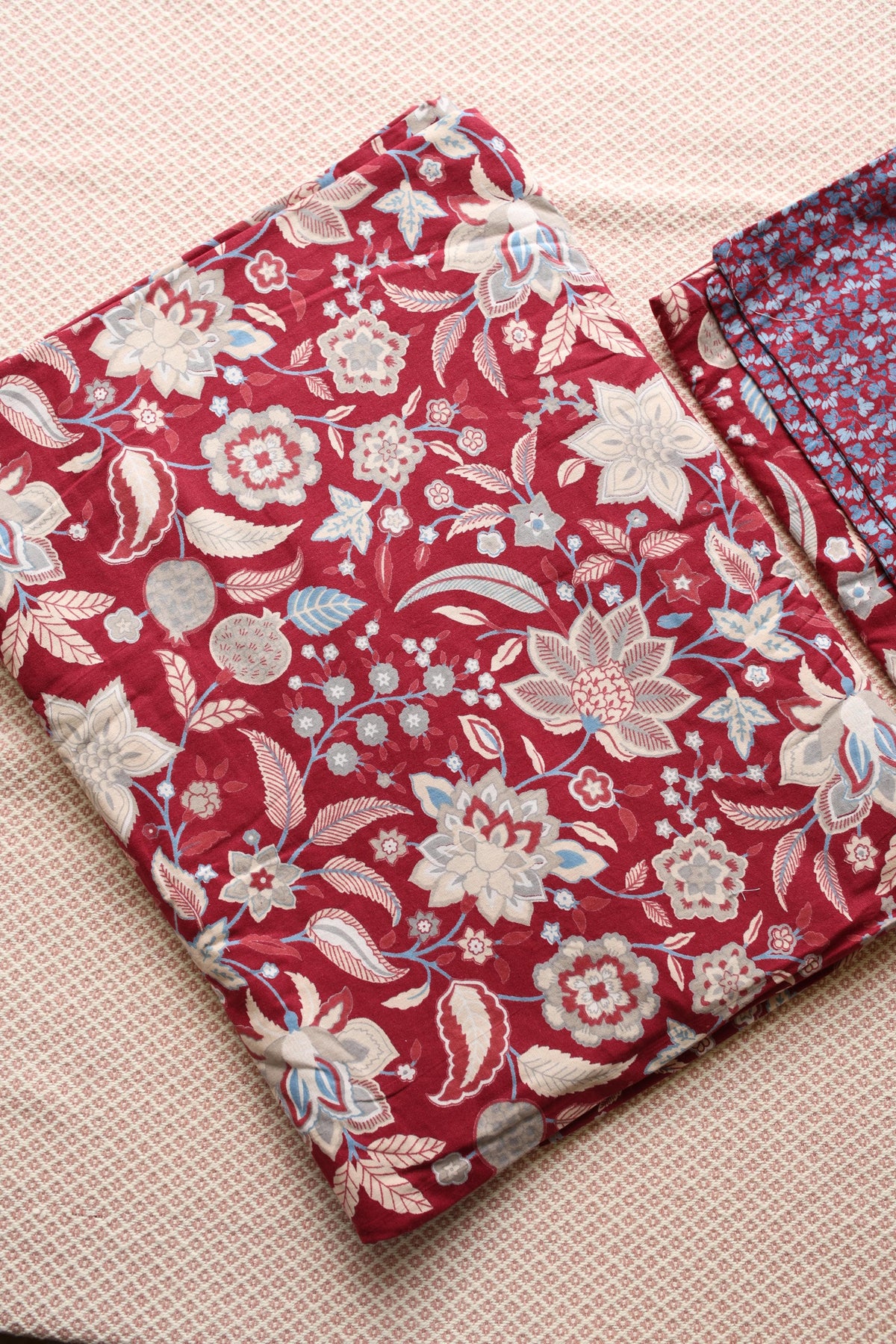 SuperKing Ajrakh Print Cotton Bedsheet