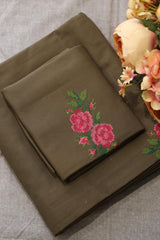 Bedsheets - Single Cross stitch embroidery bedsheets