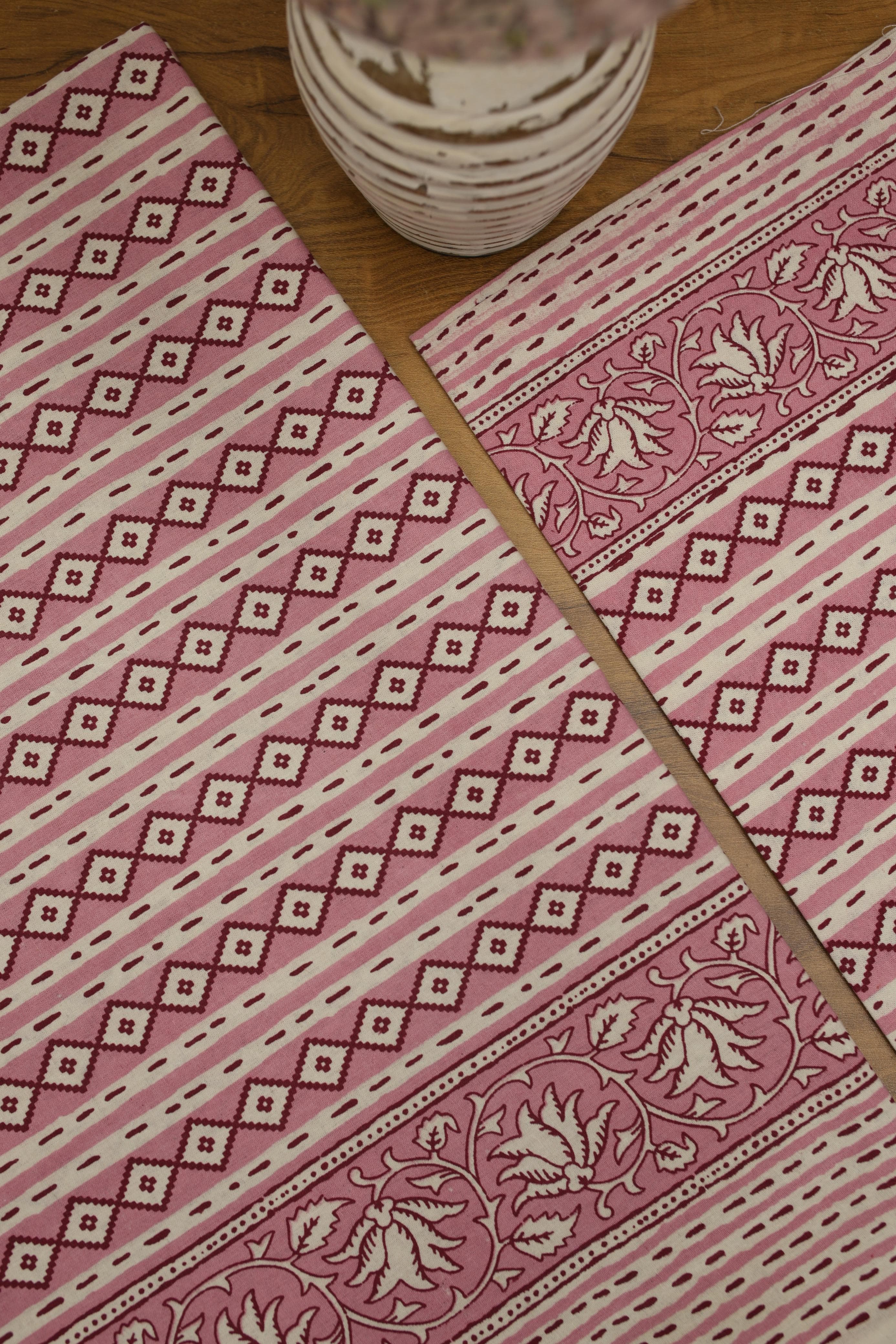 Daily use handblock bedsheets - 999 Queen