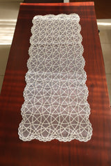 Table Runner - Net embroidery / Table centre