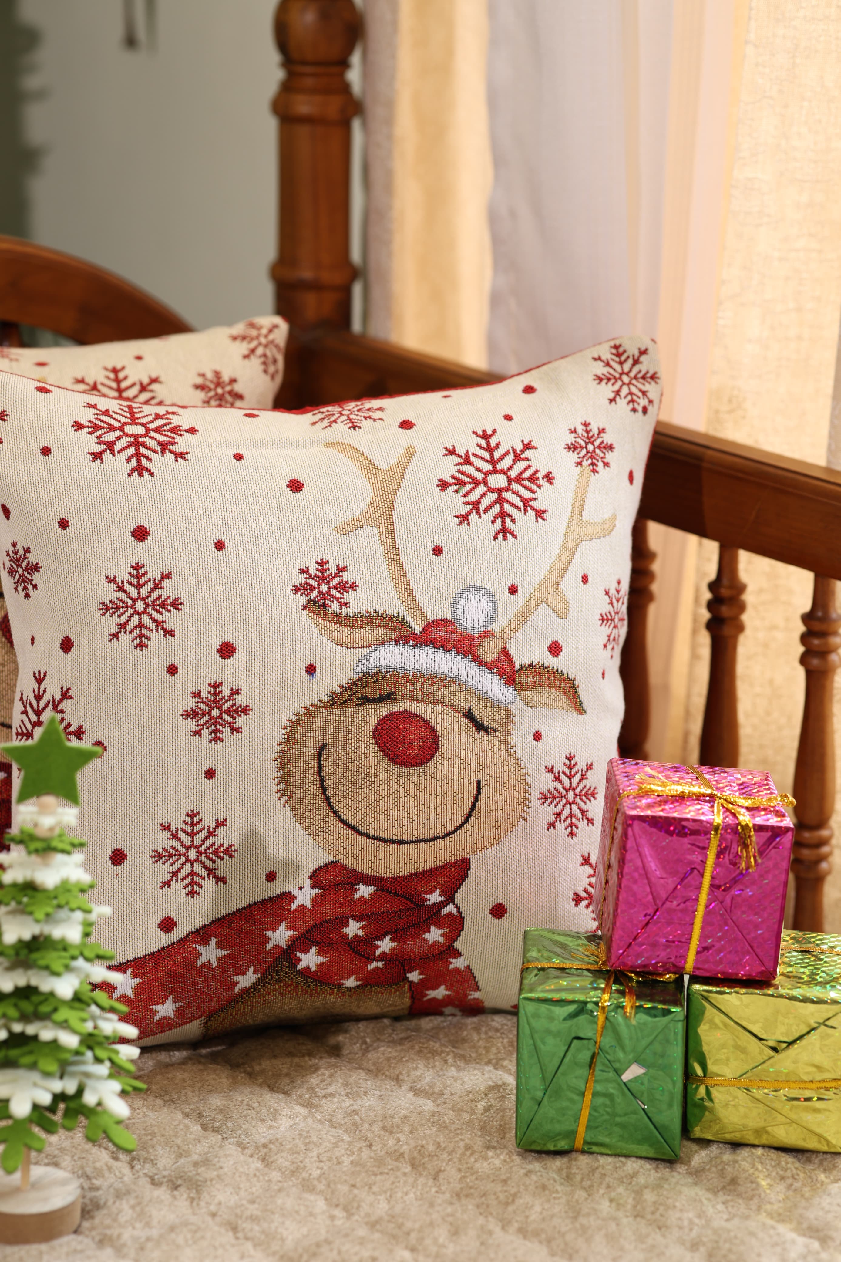 Cushion covers - Xmas edition jacuard