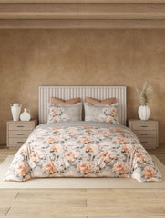 Bedsheets - King Premium digital print Soft cotton bedsheet - Elemental
