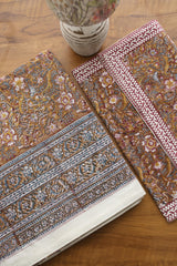 Bedsheets - Queen Mugal premium handblock cotton bedsheets