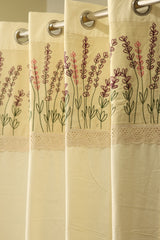 Curtain - opaque embroidery cruatins